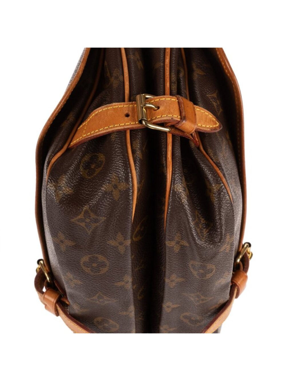 Louis Vuitton Saumur Brown Monogram Canvas - Picture 7 of 11